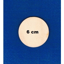 SKLEJKA #3mm Koło 6cm , kółko 6cm